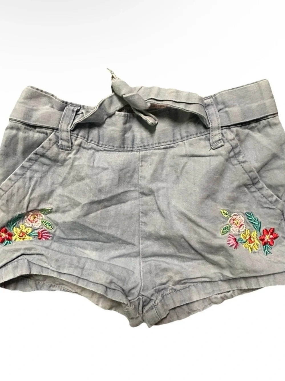 Toddler Girl Summer Shorts Bundle Skirt Khaki Jean Floral Warm Weather Size 2T